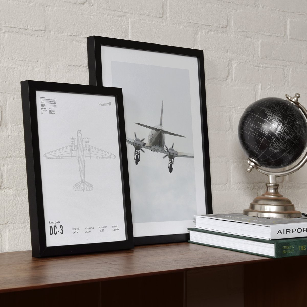 Poster of DC-3 Airplane | WIJCK.