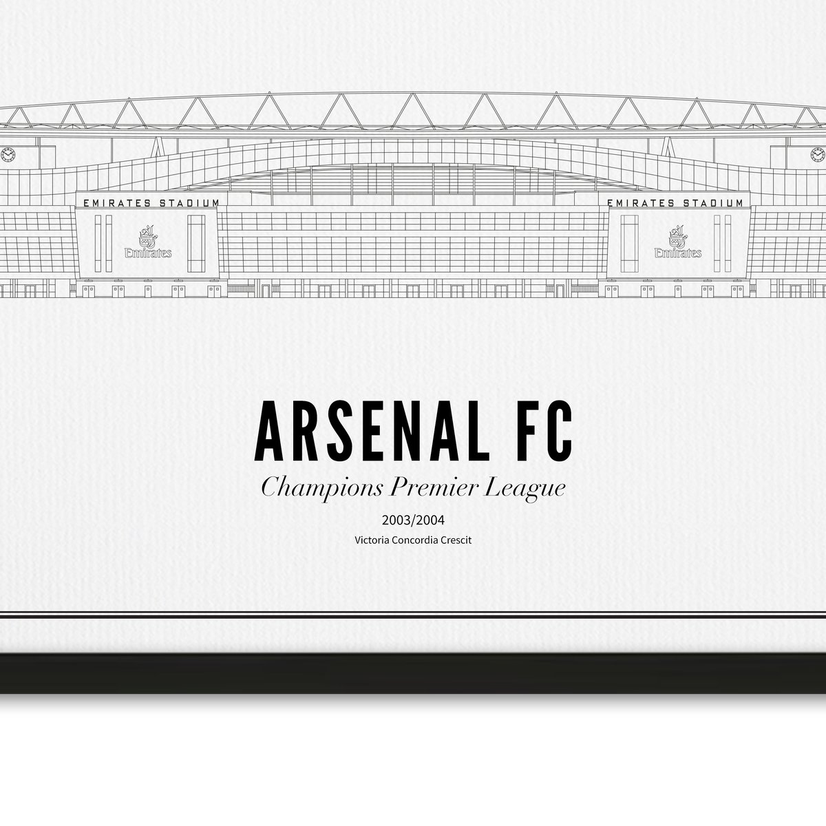 Poster van Emirates Stadium | WIJCK. 