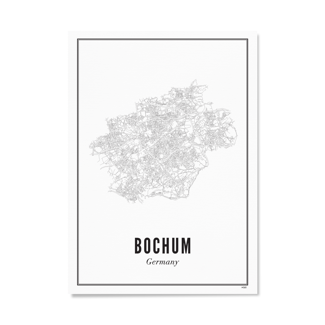 Poster of Bochum - City | WIJCK.