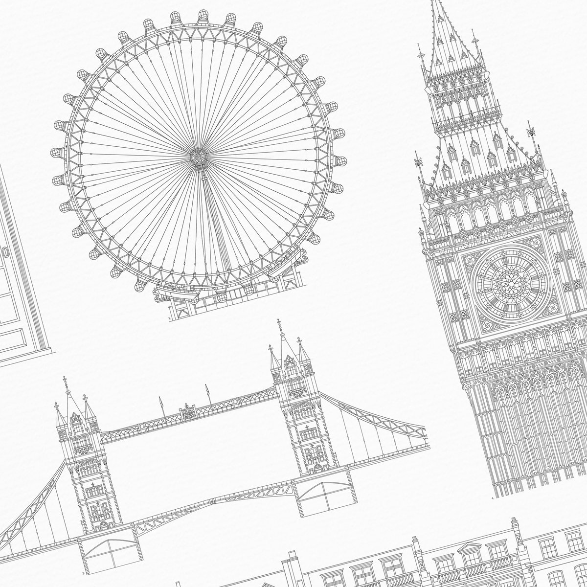Affiches de Iconics of London | WIJCK.