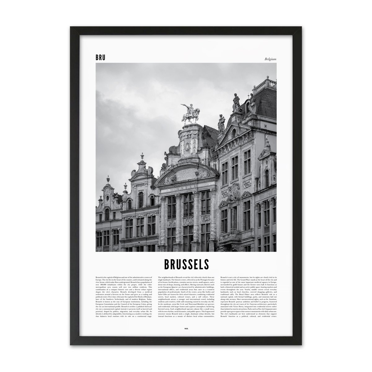 Affiches de Bruxelles | WIJCK.