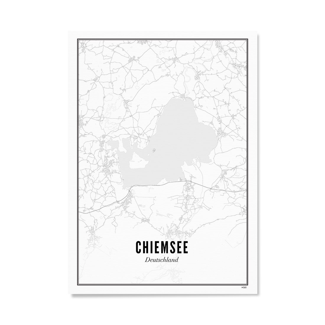Poster van Chiemsee | WIJCK. 