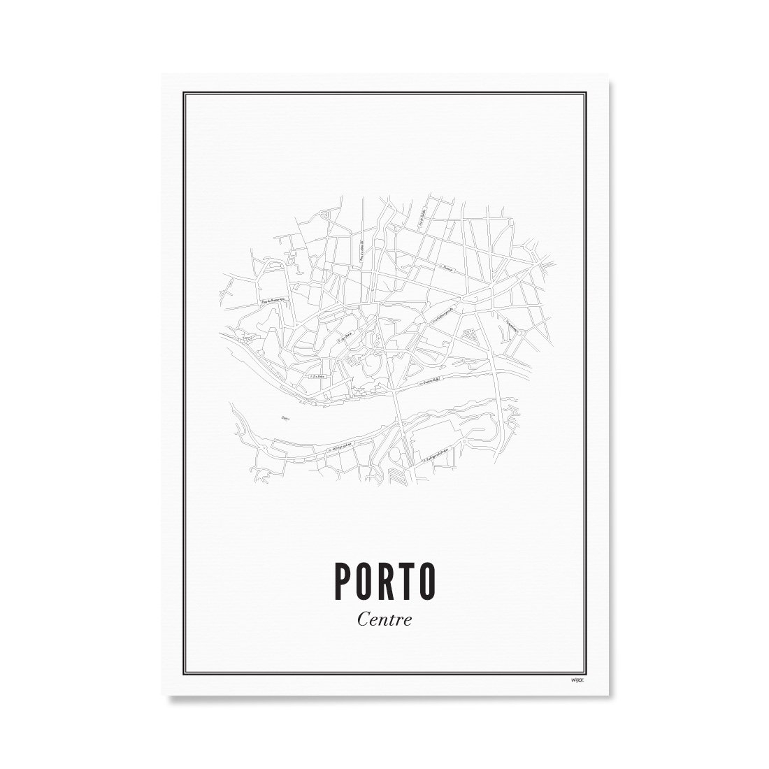 Poster of Porto - Center | WIJCK.