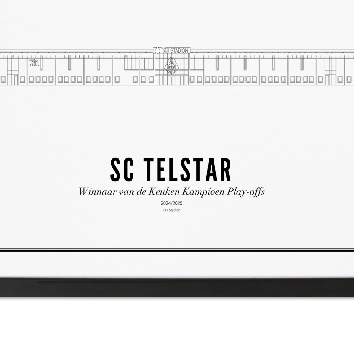Poster van 711 Stadion | WIJCK. 