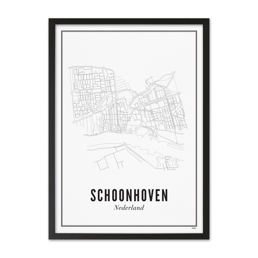 Affiches de Schoonhoven - Ville | WIJCK.