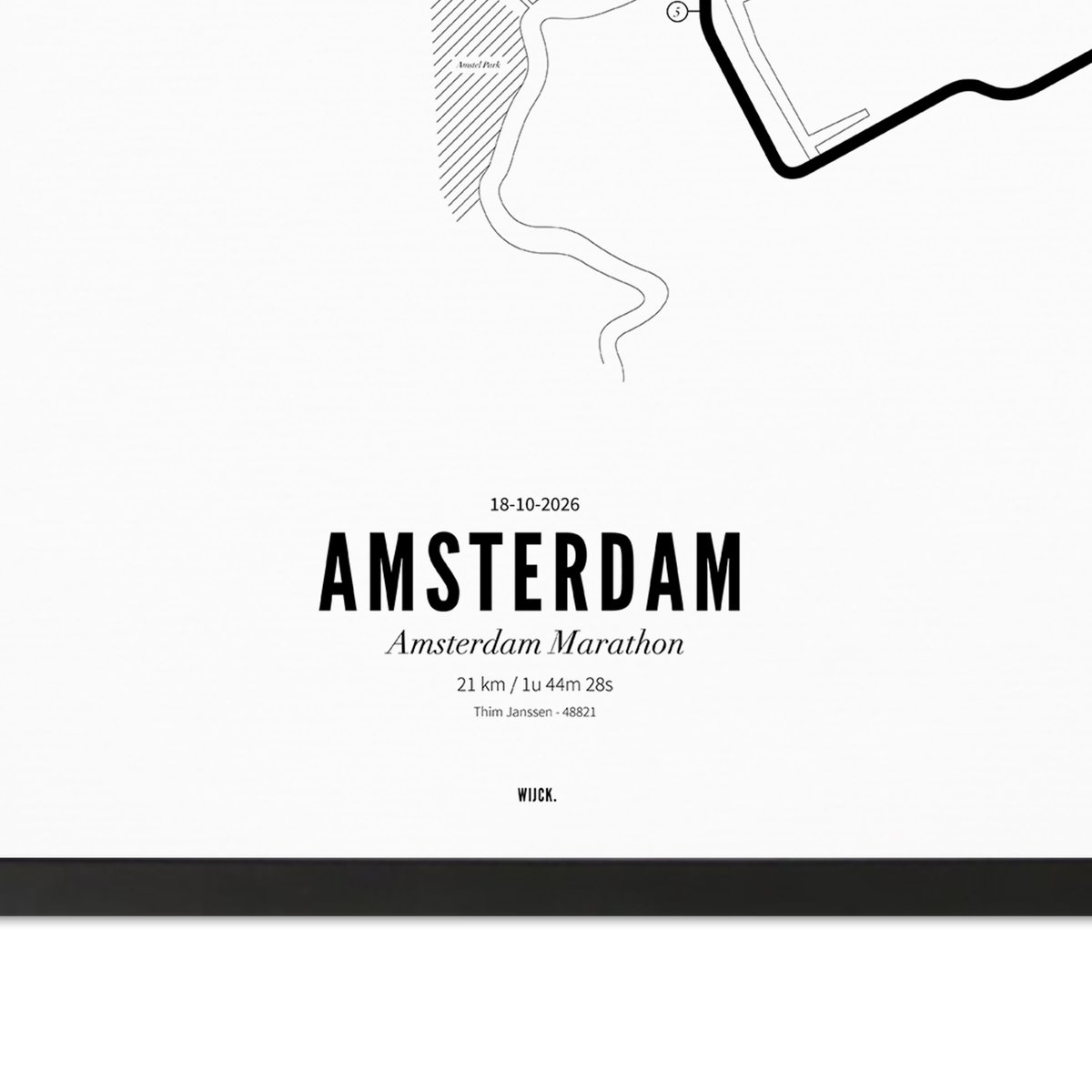 Affiches de Semi-marathon Amsterdam 2026 | WIJCK.