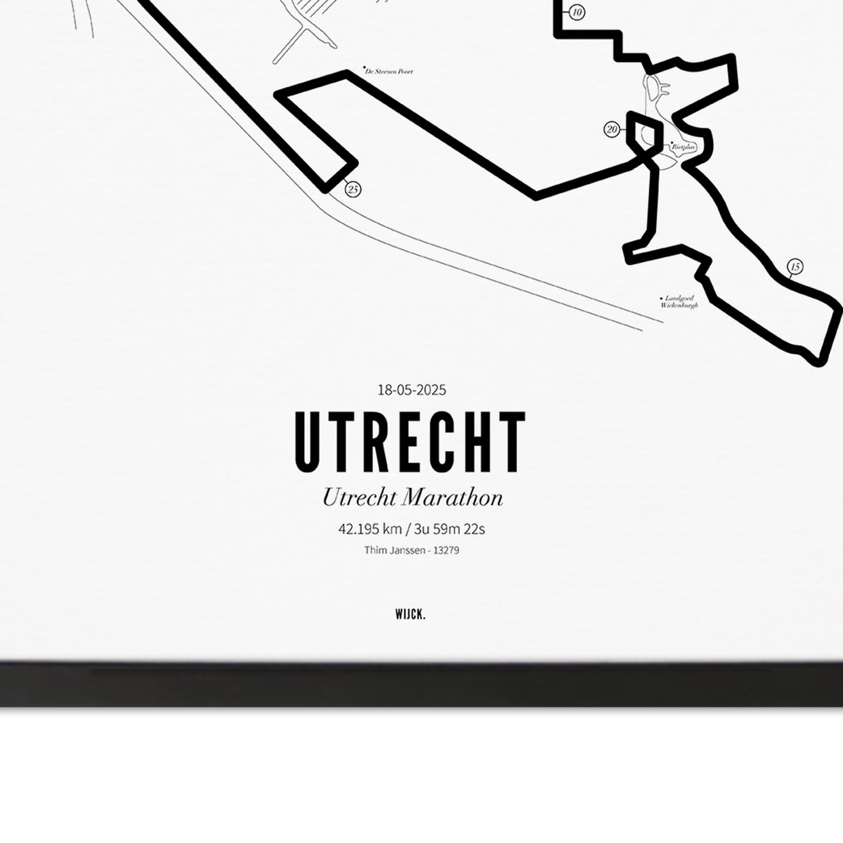 Poster of Marathon Utrecht 2025 | WIJCK.