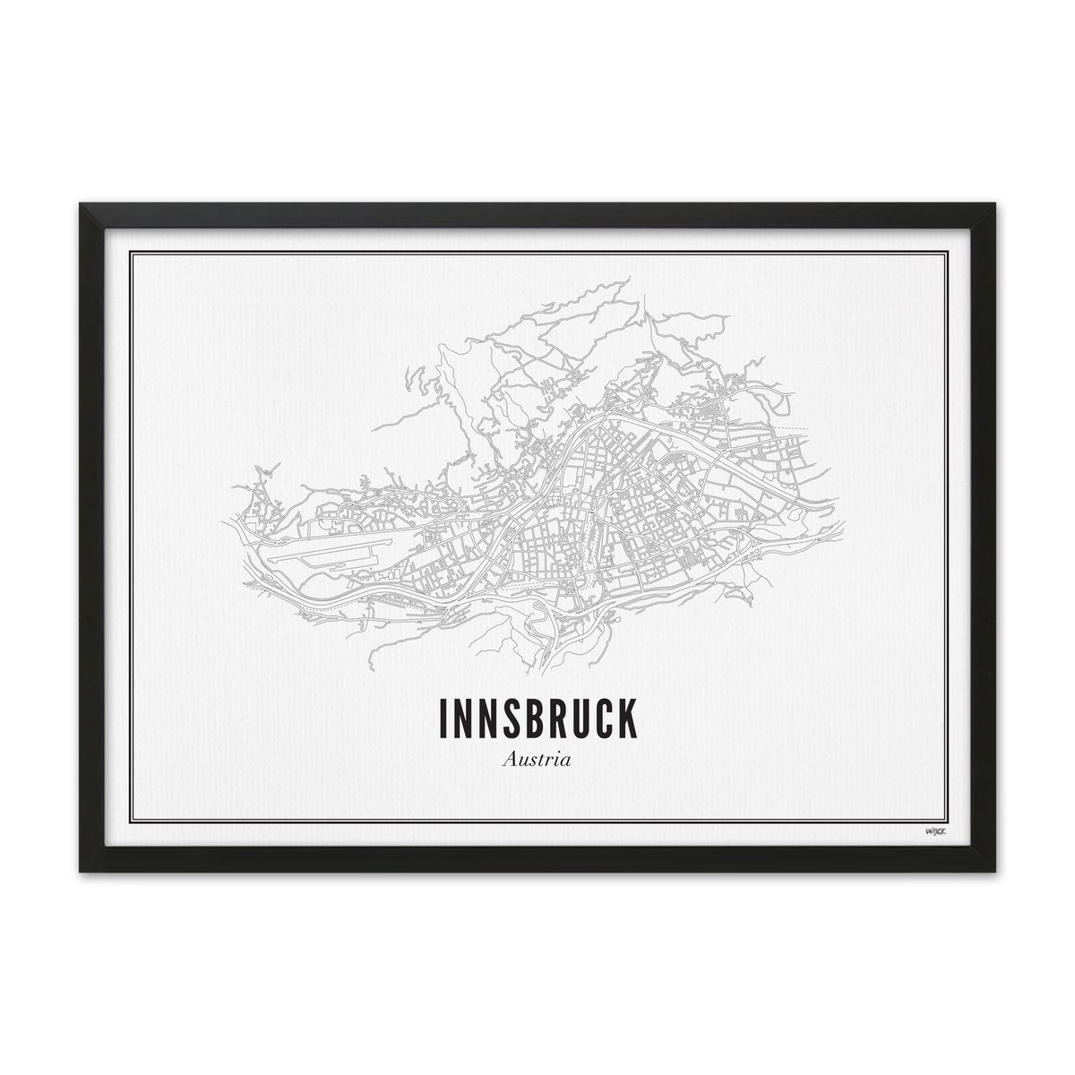 Poster of Innsbruck - City | WIJCK.
