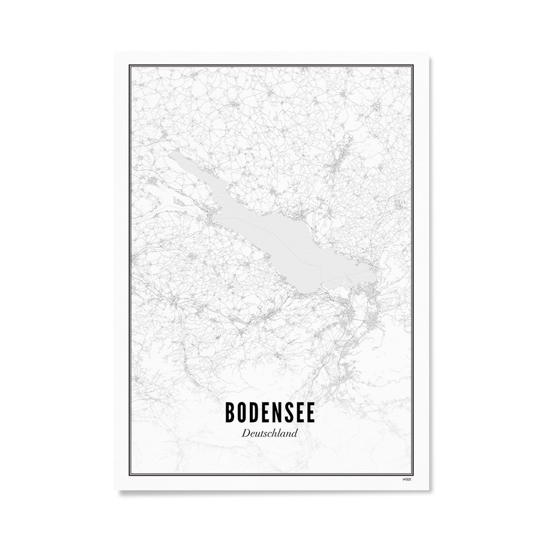 Poster von Bodensee | WIJCK.