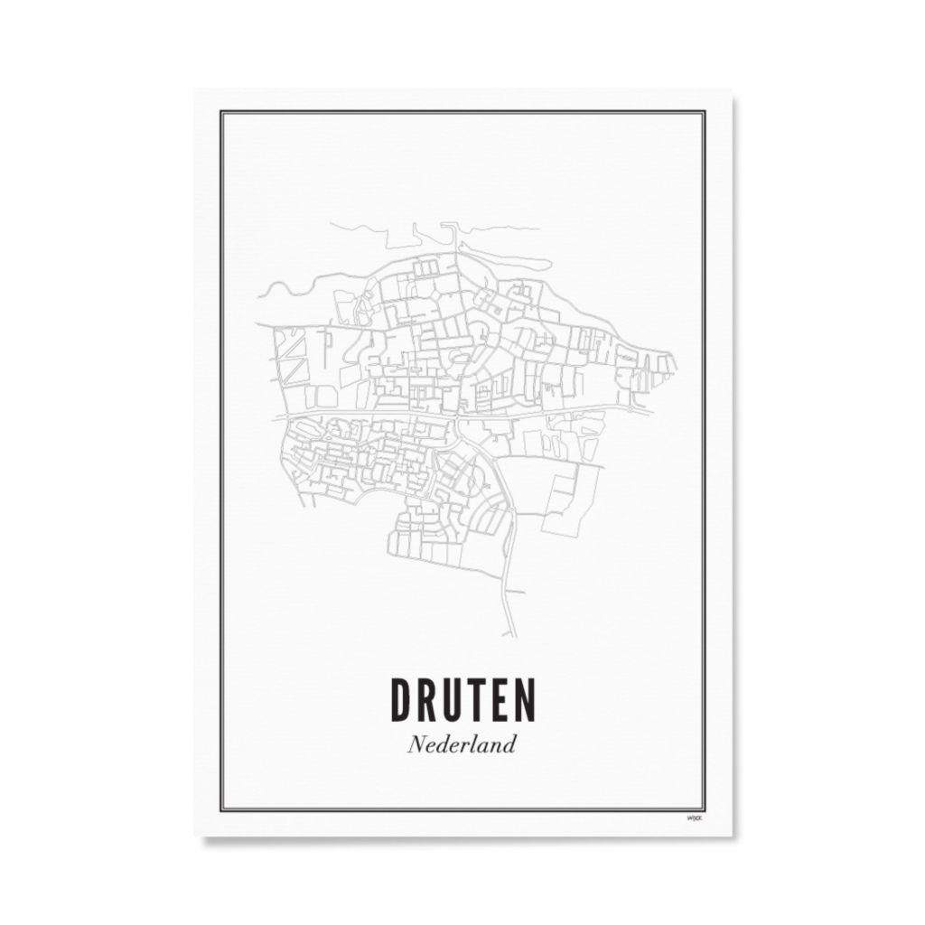 Poster of Druten - Stad | WIJCK.