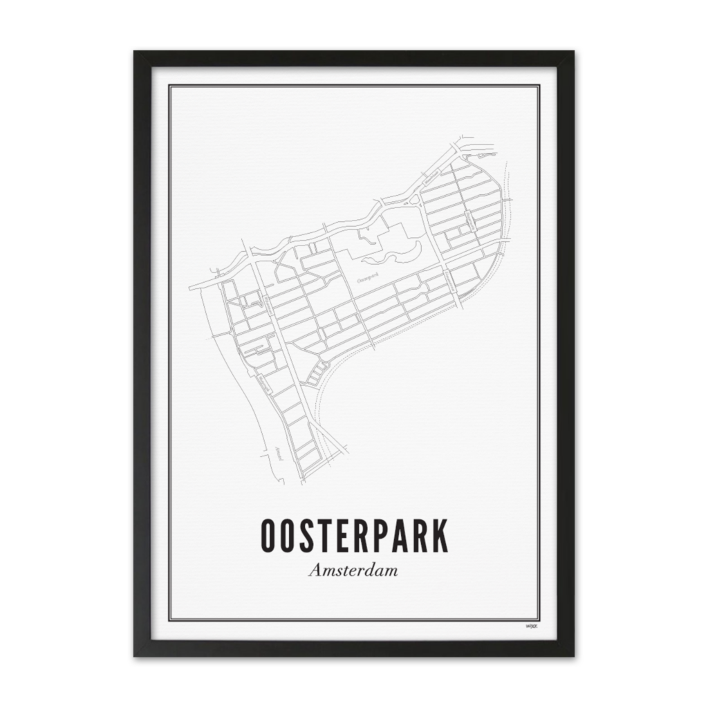 Affiches de Amsterdam - Oosterpark | WIJCK.