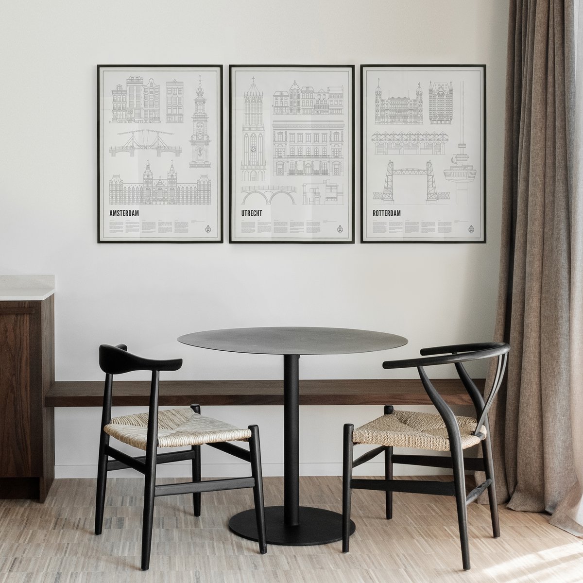 Poster von Iconics of Utrecht | WIJCK.