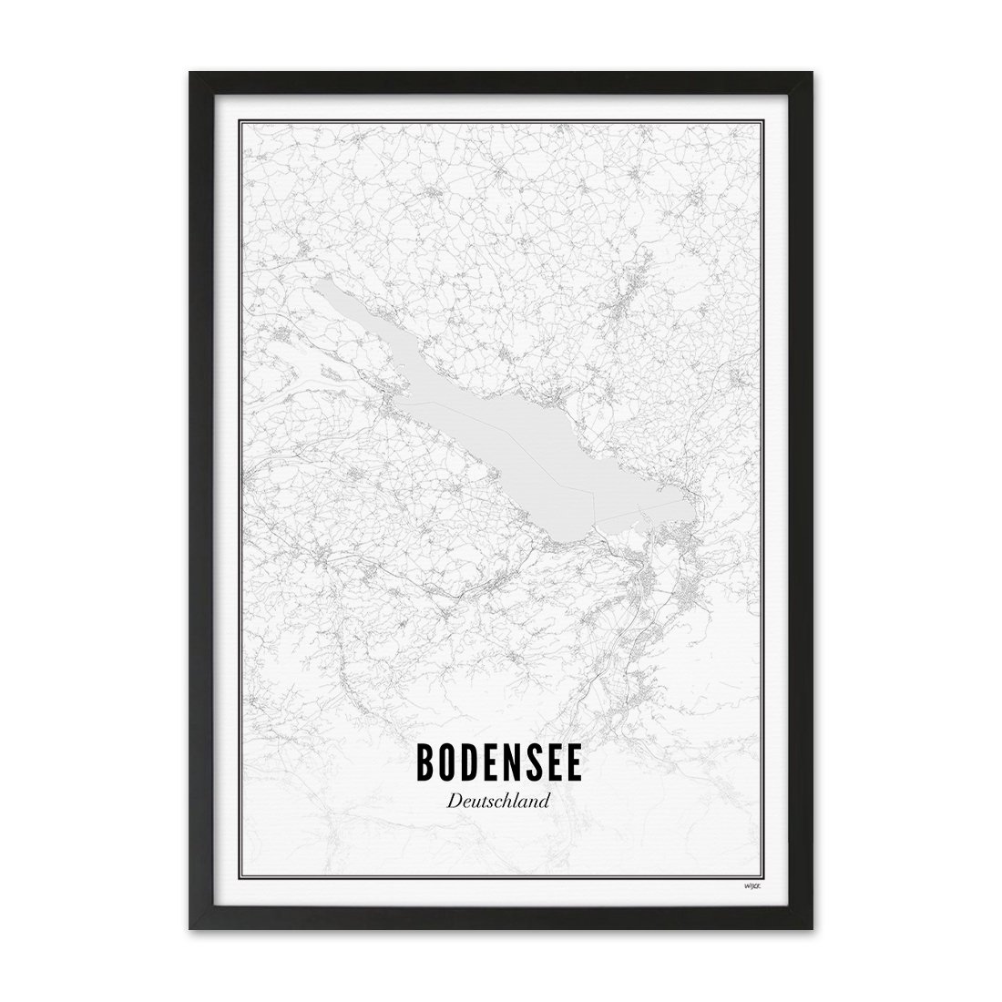 Poster von Bodensee | WIJCK.