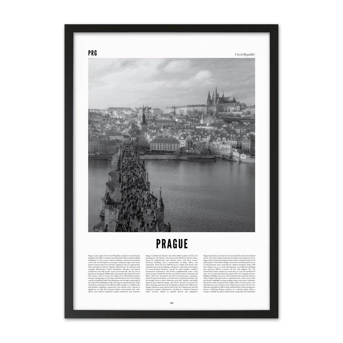 Poster of Prague | WIJCK.