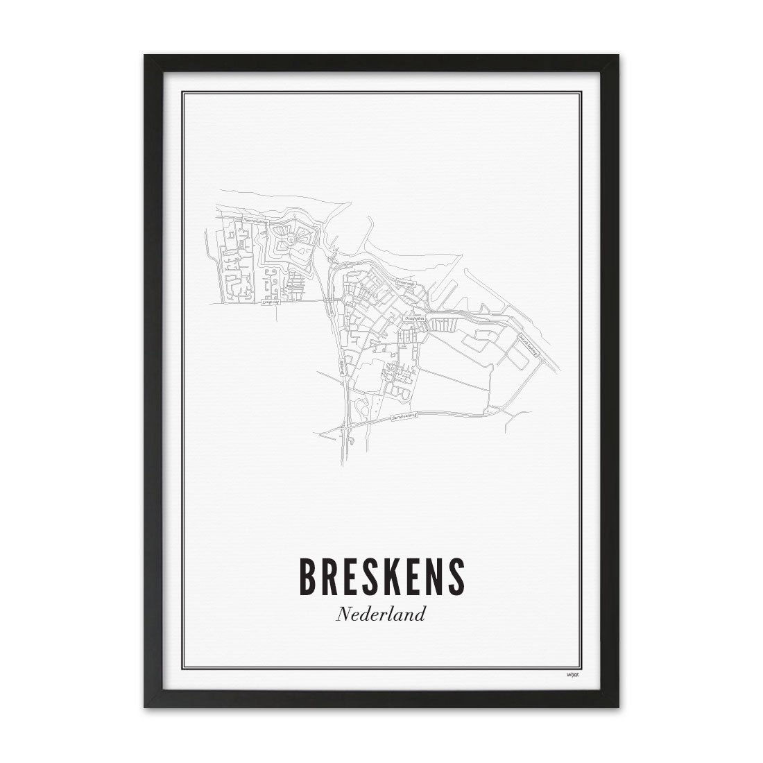 Poster of Breskens | WIJCK.