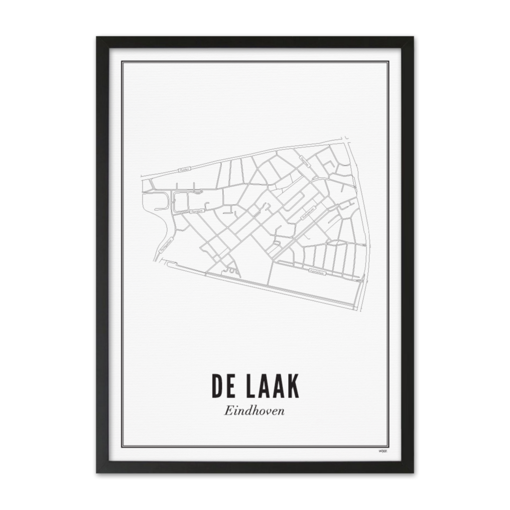 Poster von Eindhoven - De Laak | WIJCK.