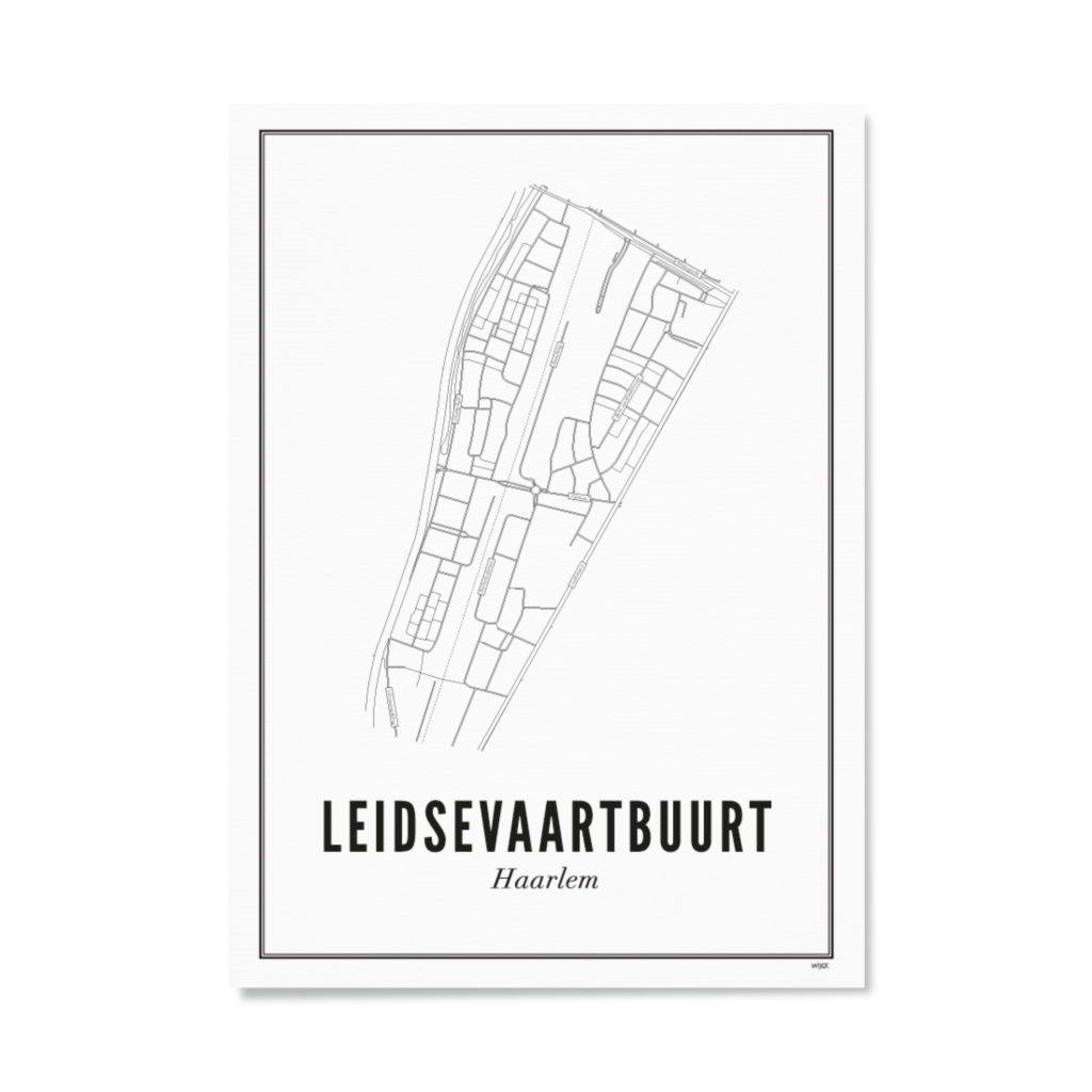 Affiches de Haarlem - Leidsevaartbuurt | WIJCK.