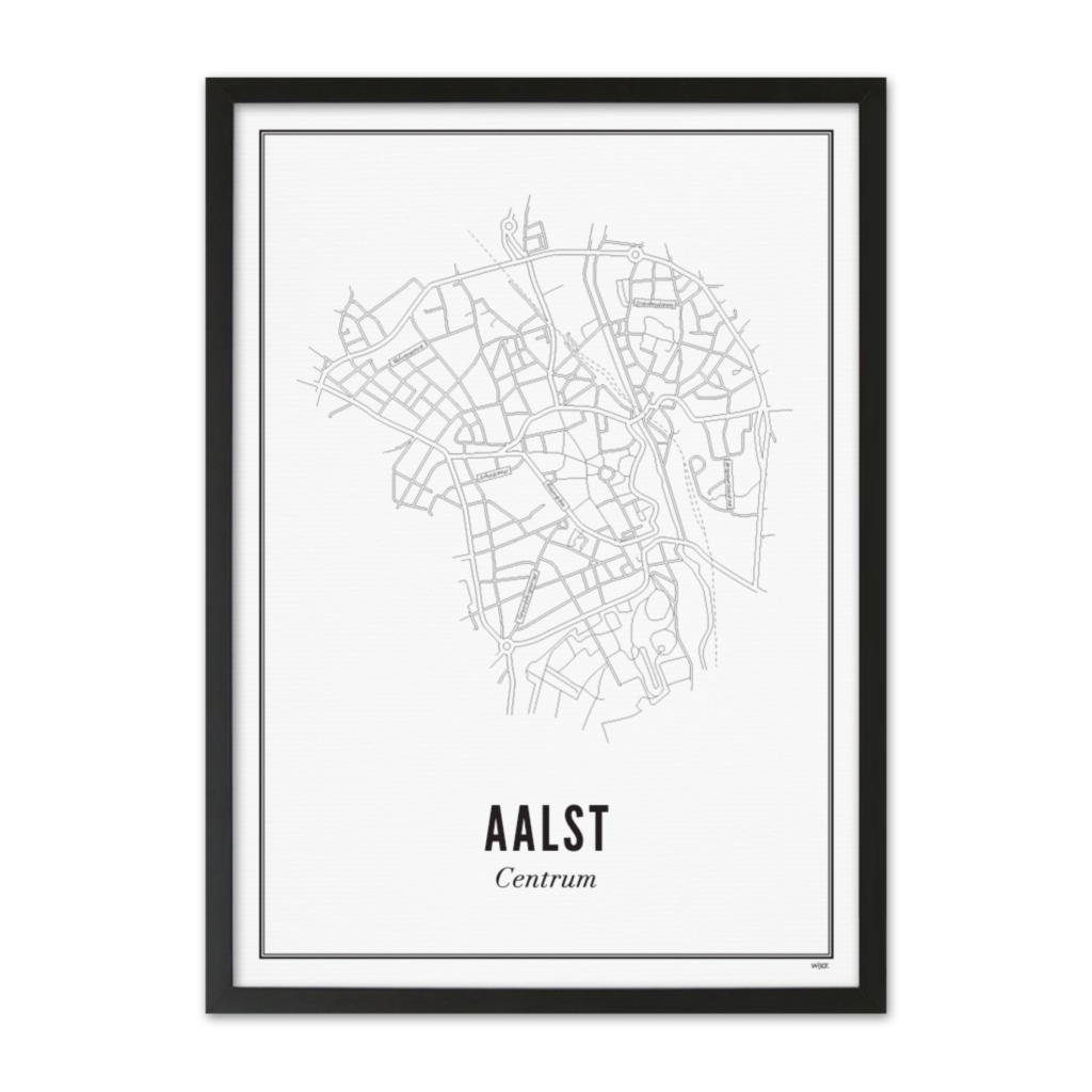 Poster of Aalst - Centre | WIJCK.