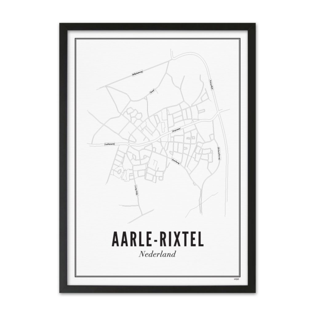 Poster of Aarle-Rixtel - Stad | WIJCK.