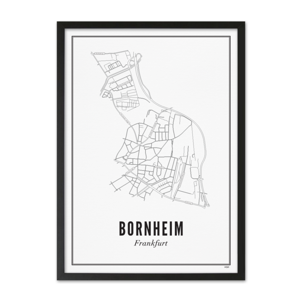Affiches de Frankfurt - Bornheim | WIJCK.