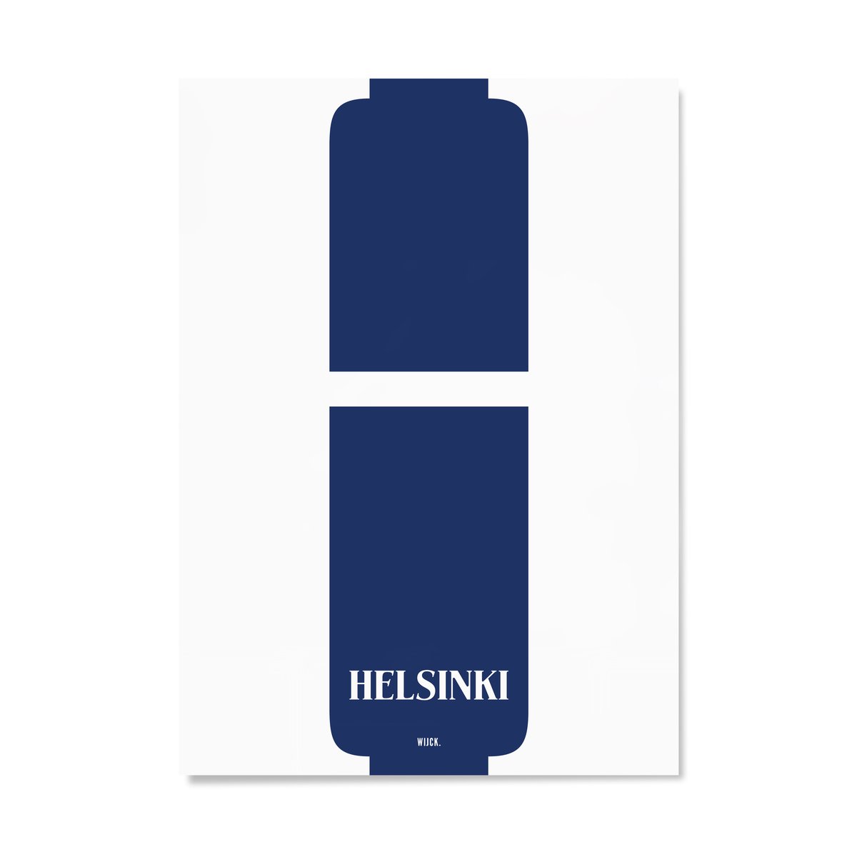 Poster von H von Helsinki | WIJCK.