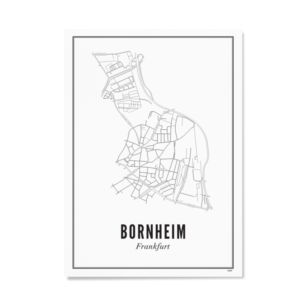 Affiches de Frankfurt - Bornheim | WIJCK.
