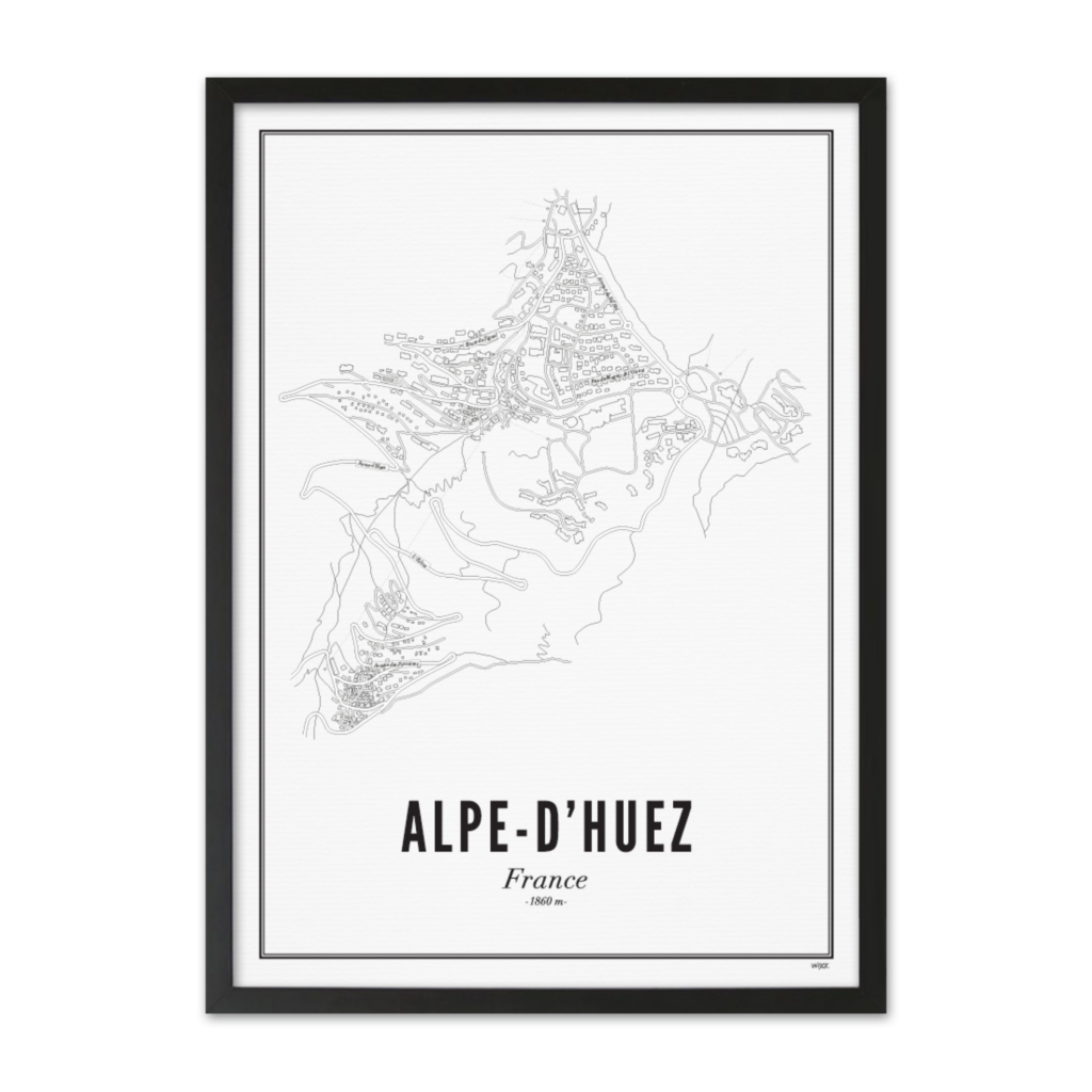 Poster van Alpe d'Huez | WIJCK. 