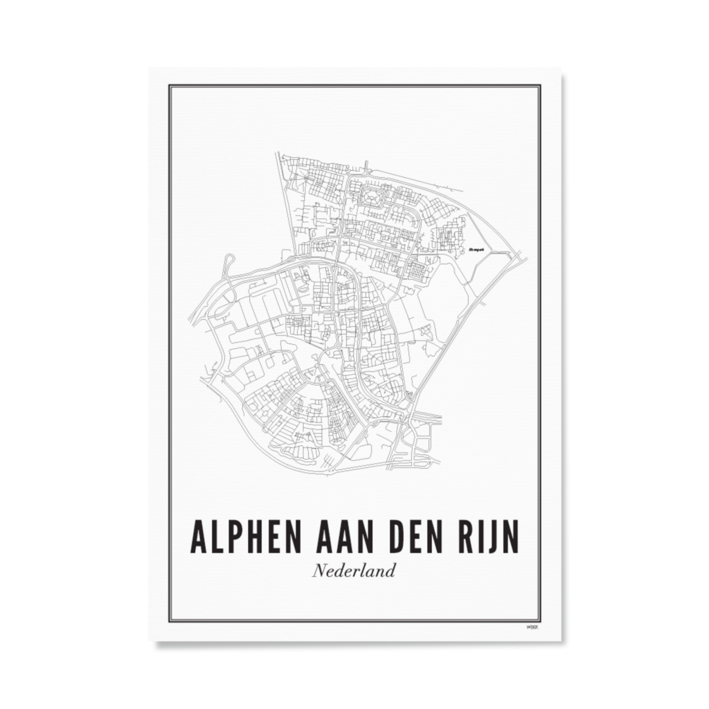 Affiches de Alphen aan den Rijn - Ville | WIJCK.