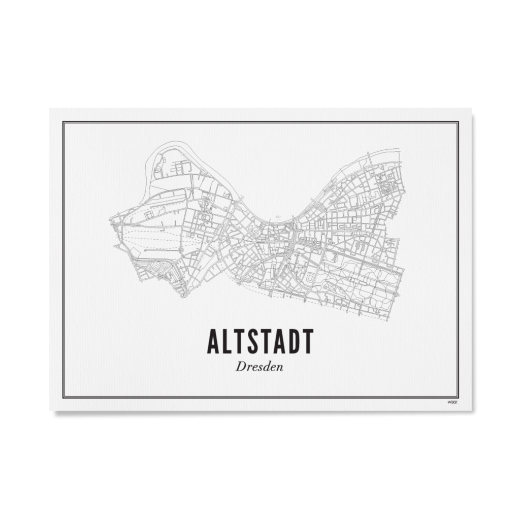 Poster of Altstadt - Dresden | WIJCK.