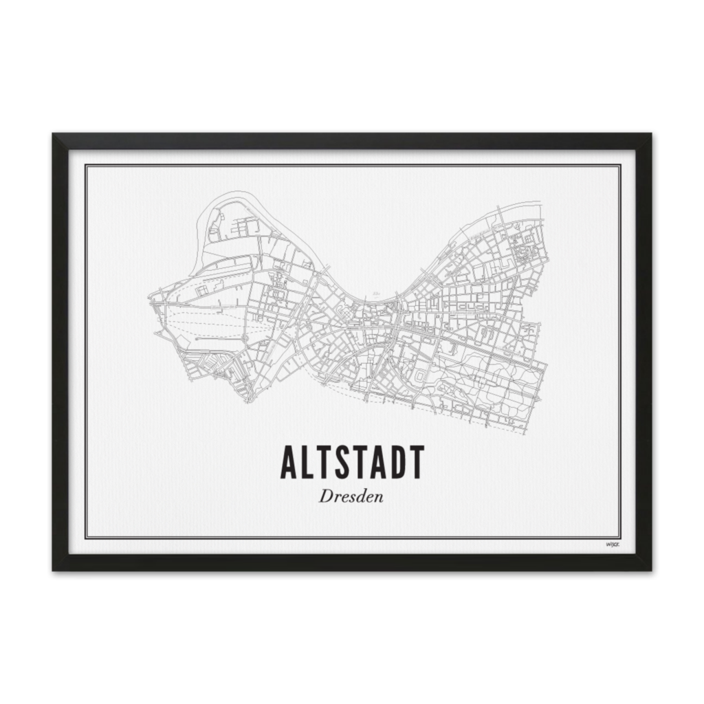 Poster of Altstadt - Dresden | WIJCK.