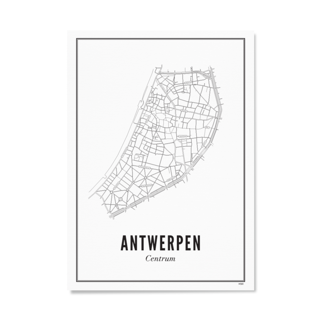 Affiches de Anvers - Centre | WIJCK.