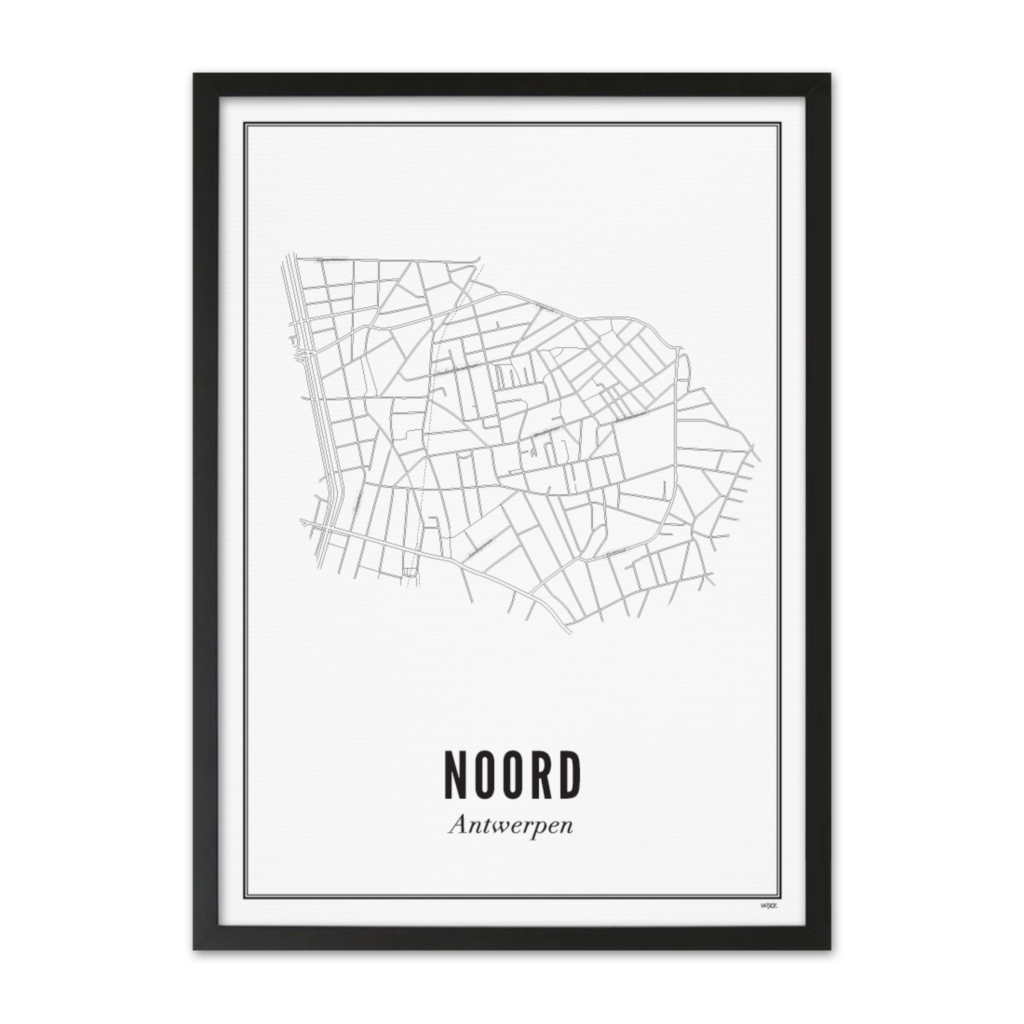 Poster of Antwerp - North | WIJCK.