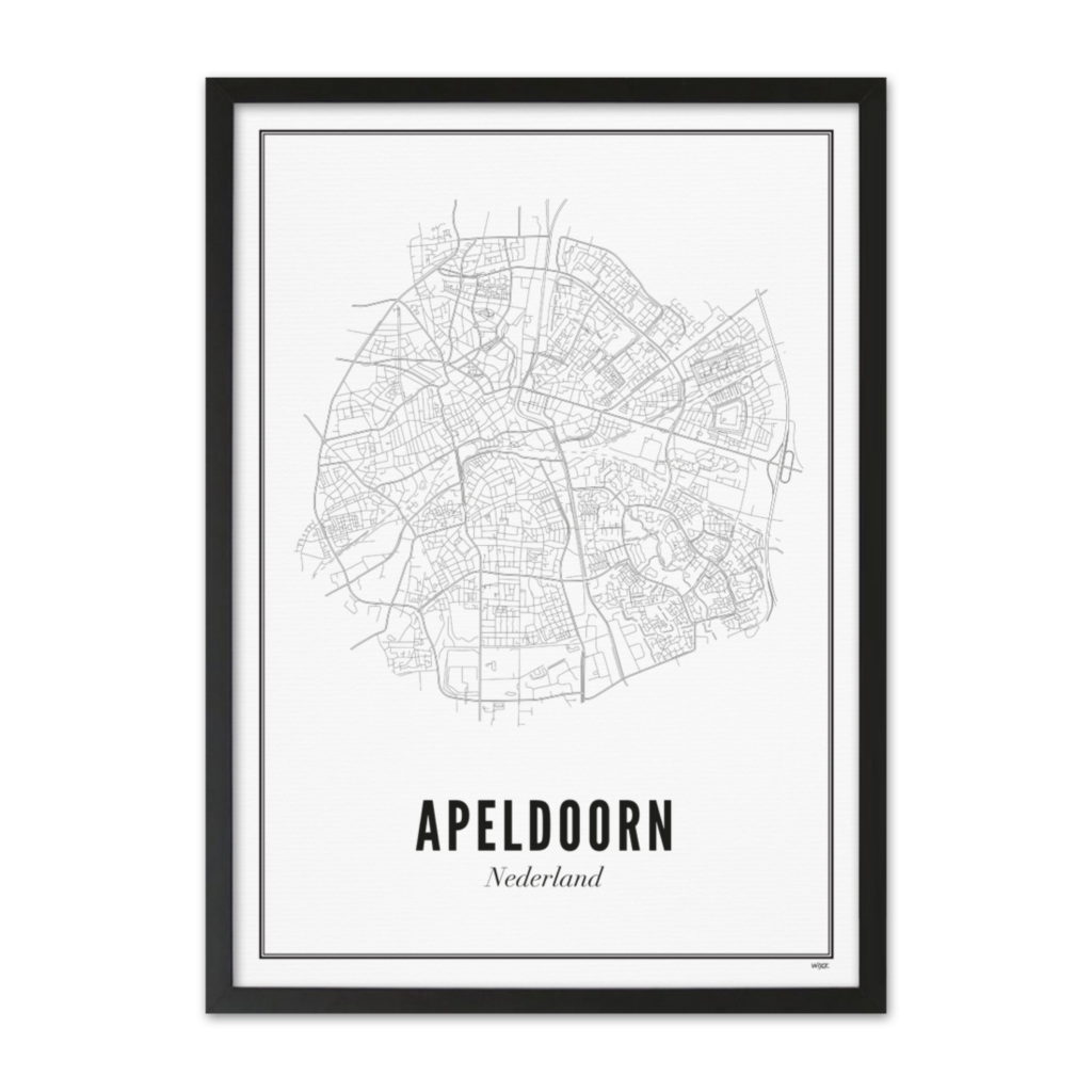 Poster of Apeldoorn - City | WIJCK.