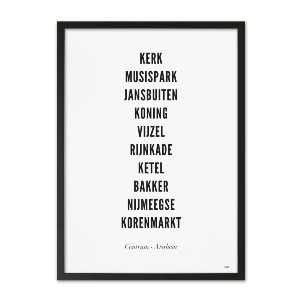 Affiches de Arnhem - Centre | WIJCK.