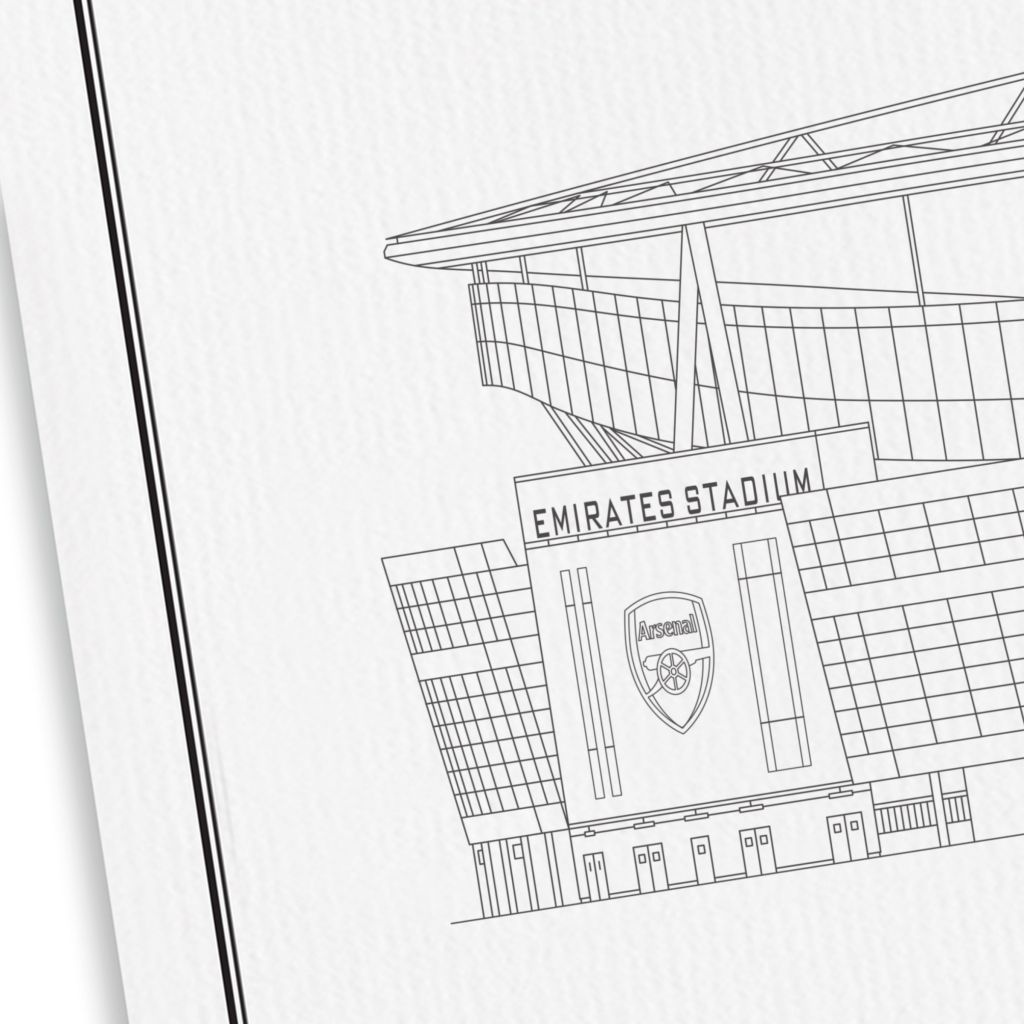 Poster van Emirates Stadium | WIJCK. 