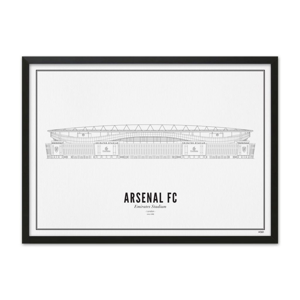 Poster van Emirates Stadium | WIJCK. 