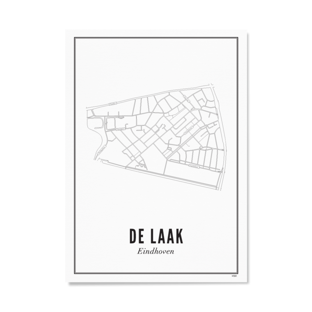 Poster von Eindhoven - De Laak | WIJCK.