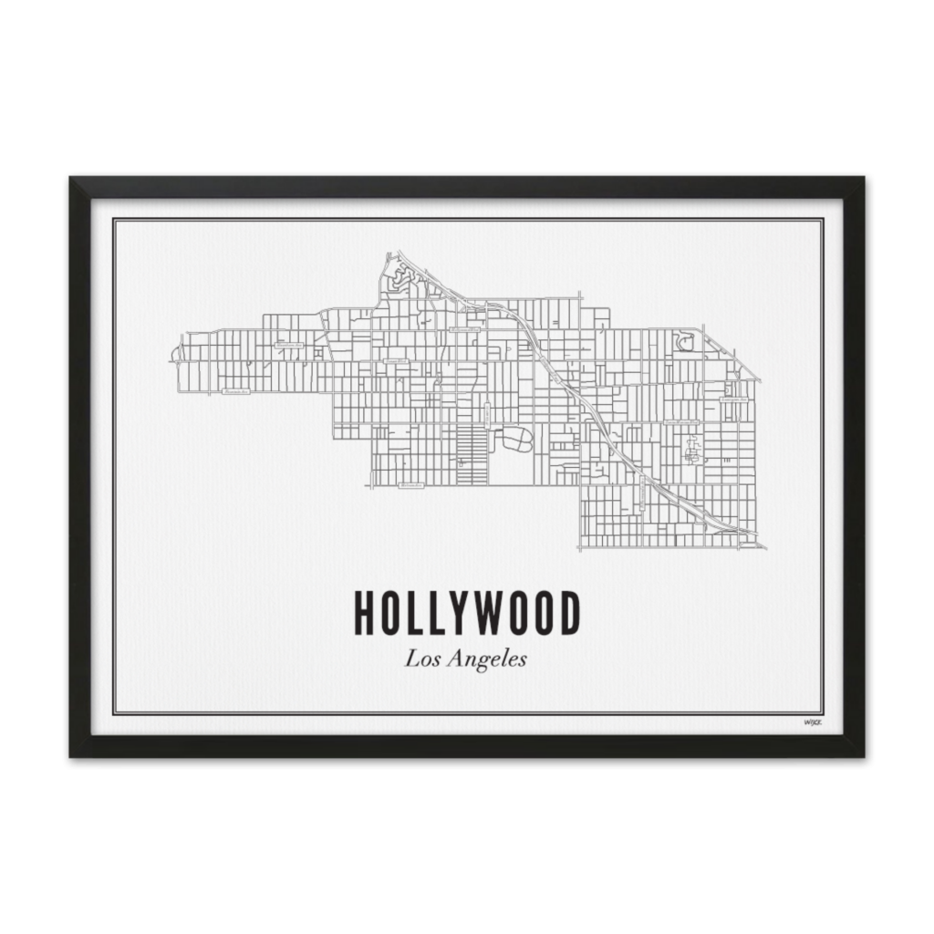 Poster of Los Angeles - Hollywood | WIJCK.