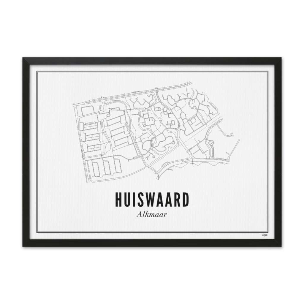 Affiches de Alkmaar - Huiswaard | WIJCK.