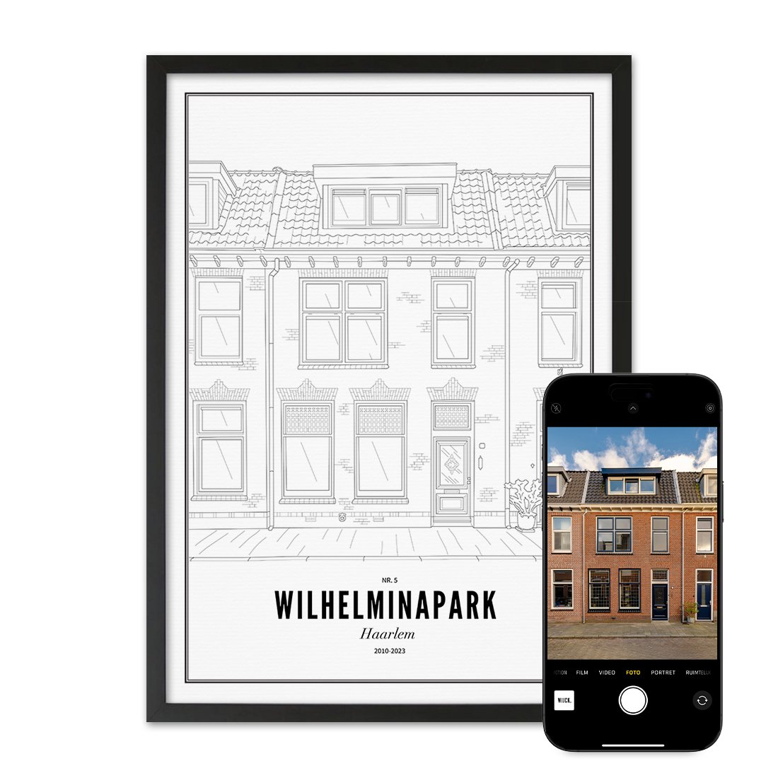 House Drawing from your own house | WIJCK.