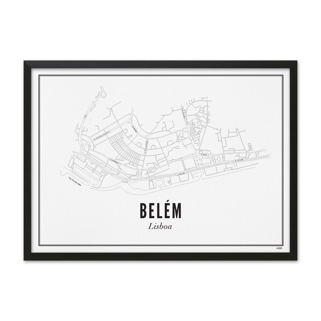 Poster van Leeuwarden - Huizum | WIJCK. 