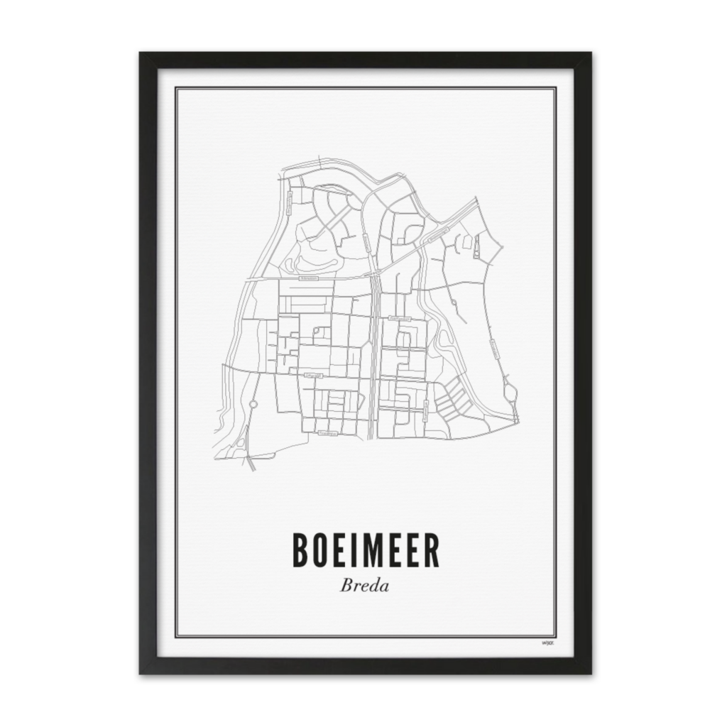 Poster van Breda - Boeimeer | WIJCK. 