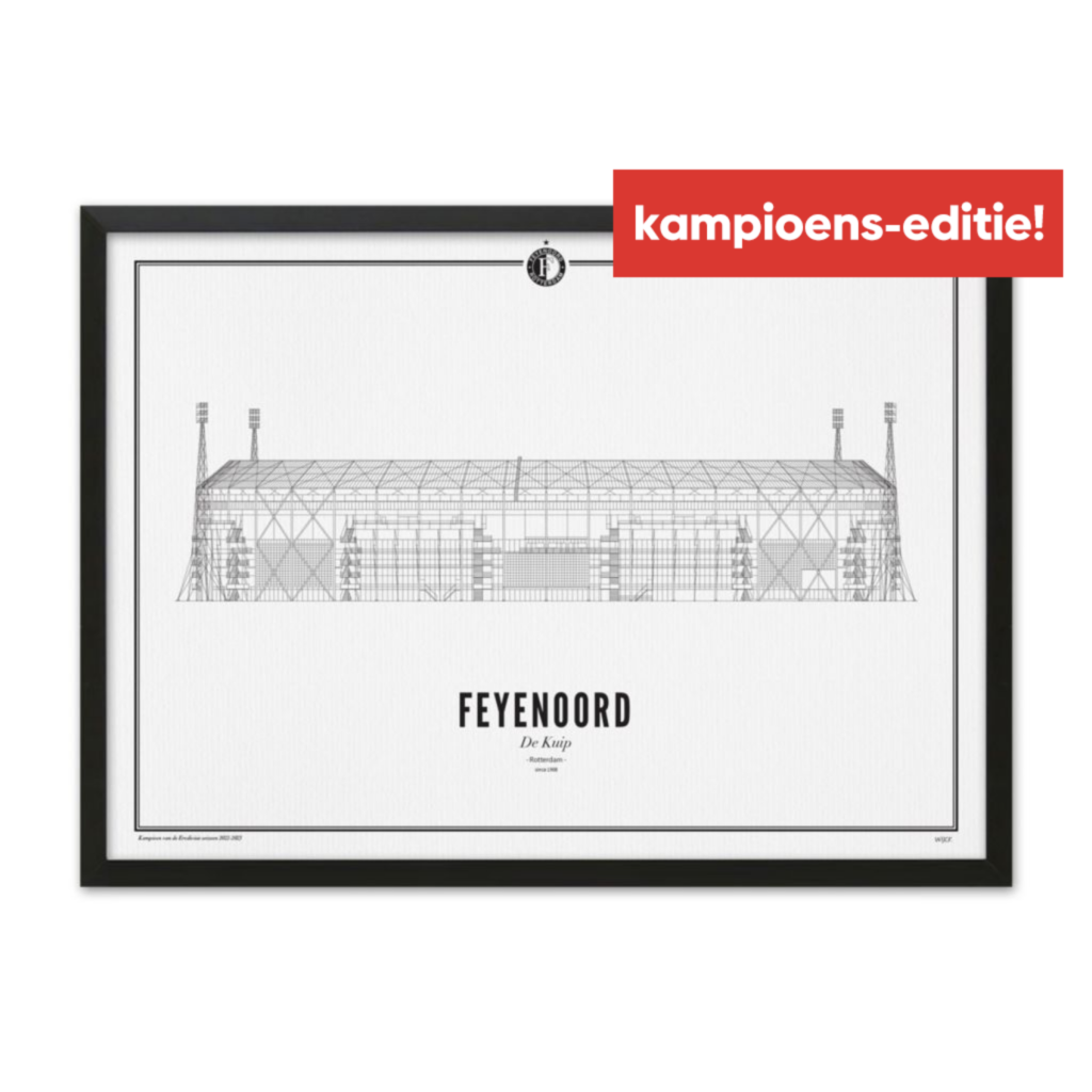Feyenoord De Kuip - Championship Edition 2022-2023 | WIJCK.