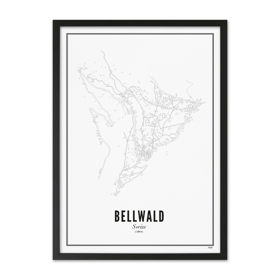 Affiches de Bellwald - Stad | WIJCK.