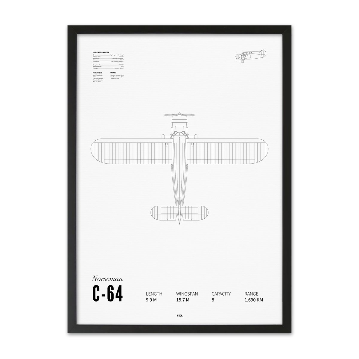 Poster von Norseman C-64 | WIJCK.