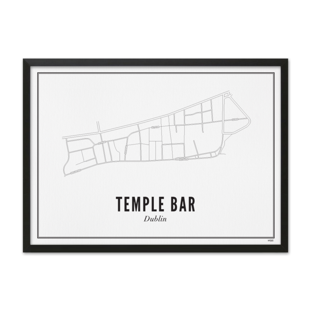 Poster van Dublin - Temple Bar | WIJCK. 