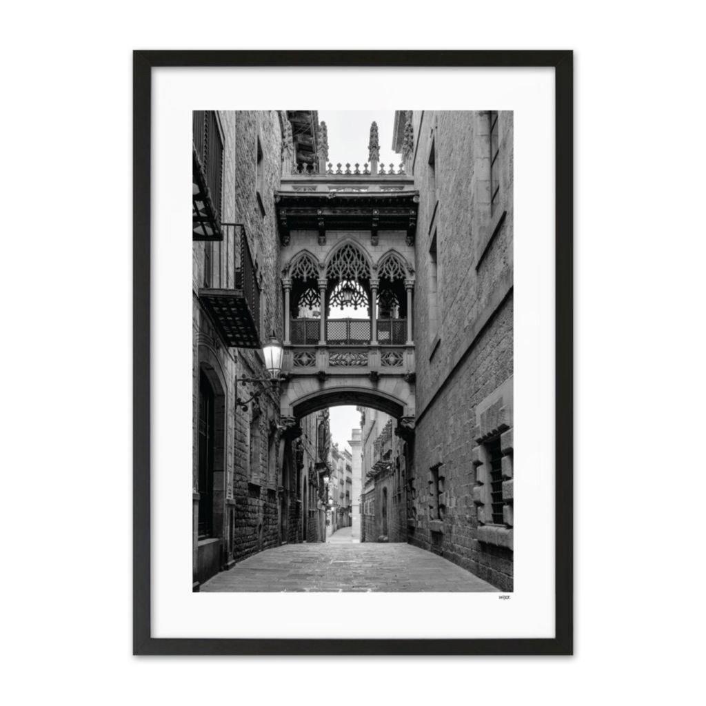 Poster of Barcelona - Barri Gòtic | WIJCK.