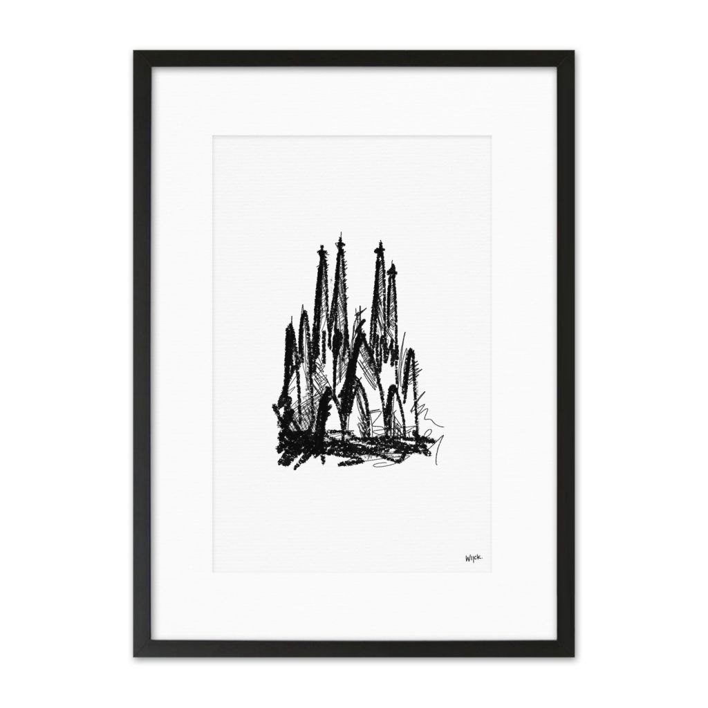 Affiches de Barcelona - Sagrada Família | WIJCK.
