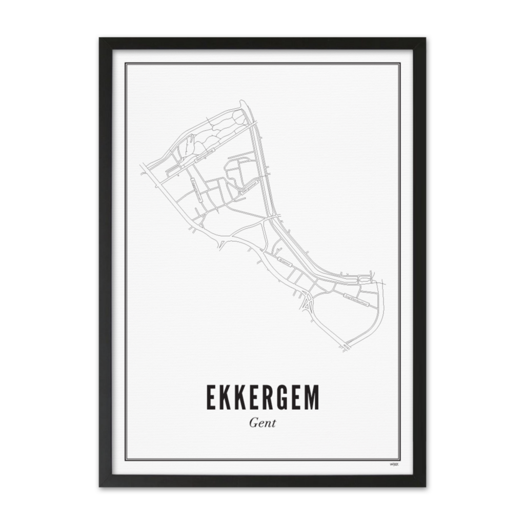 Affiches de Ghent - Ekkergem | WIJCK.