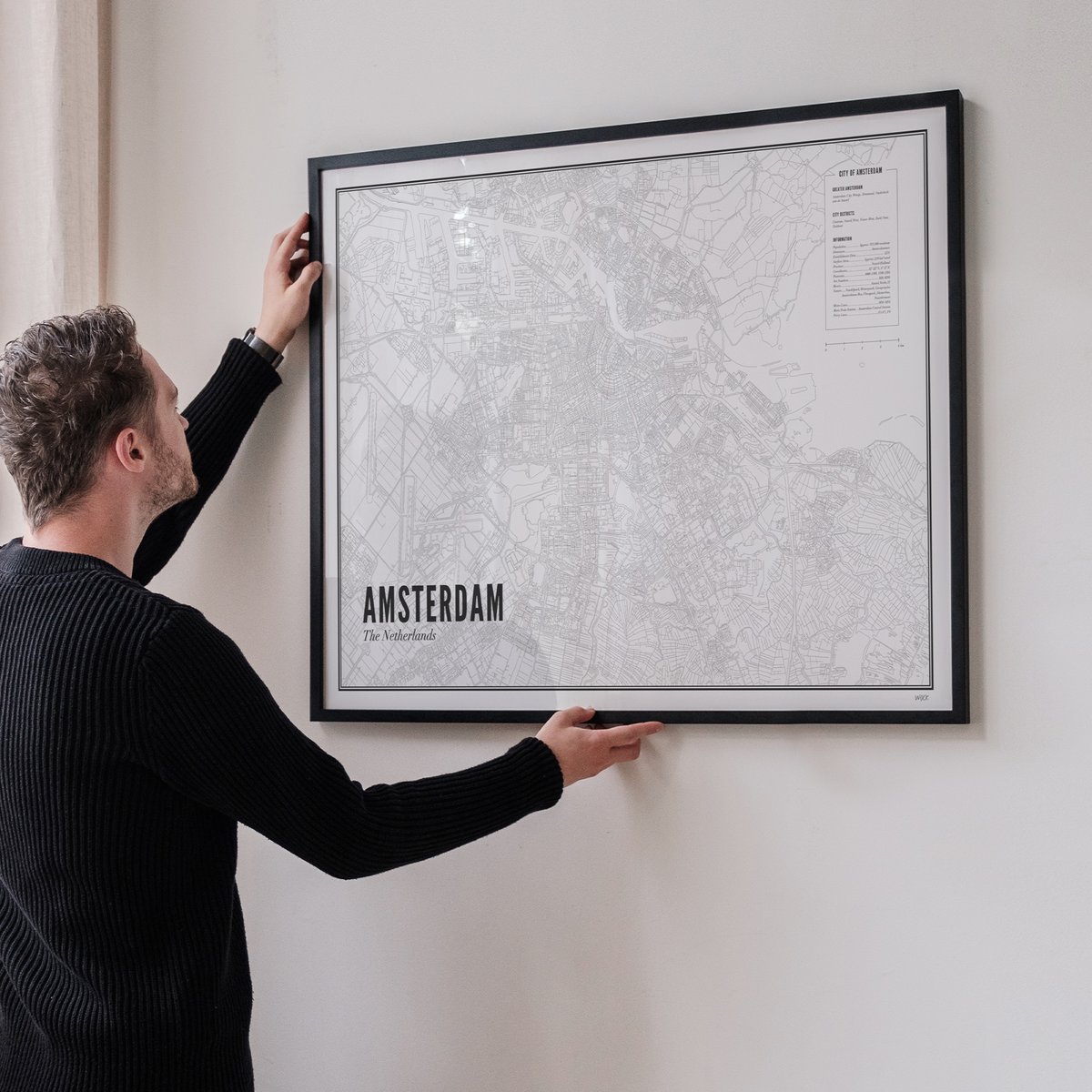 Poster of Amsterdam | WIJCK.